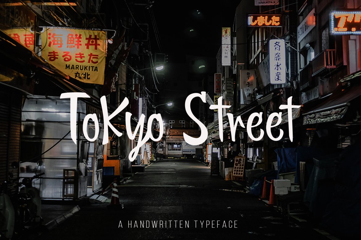 TokyoStree时尚都市手写英文字体下载插图